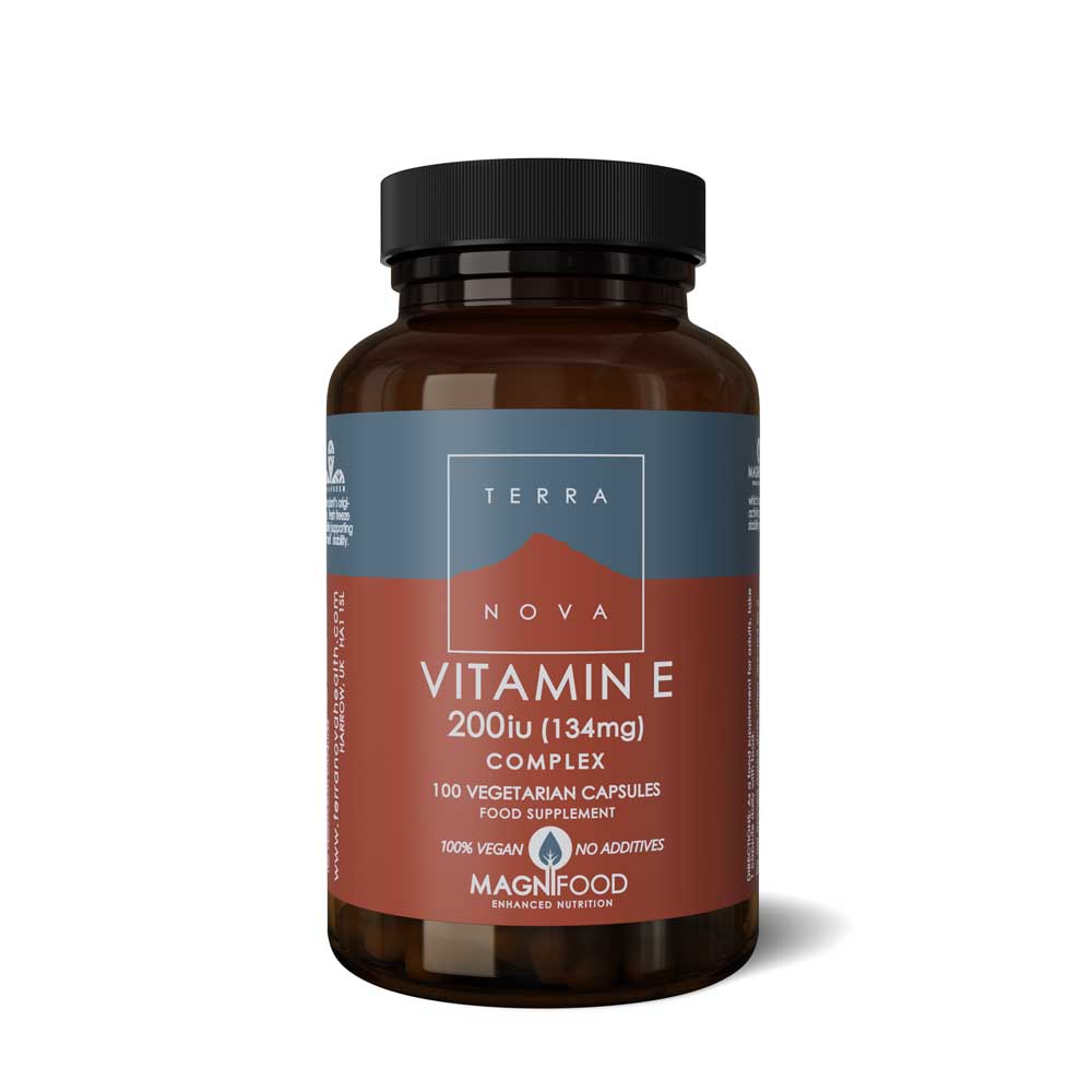 Terranova Vitamin E 200iu Complex – 100 capsules