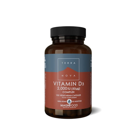 Terranova Vitamin D3 2000iu 100