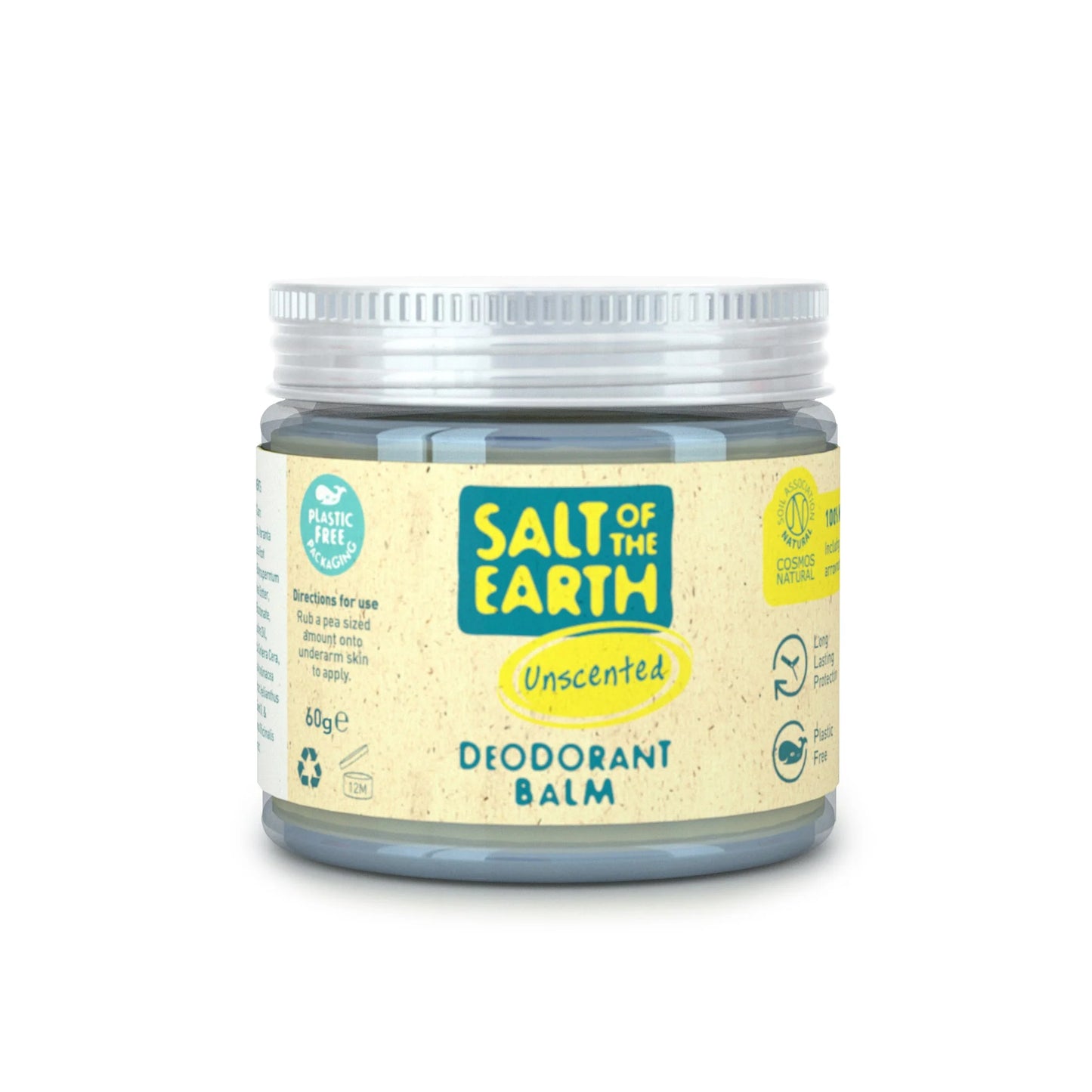 Salt of the Earth Deodorant Balm 60ml - Unscented